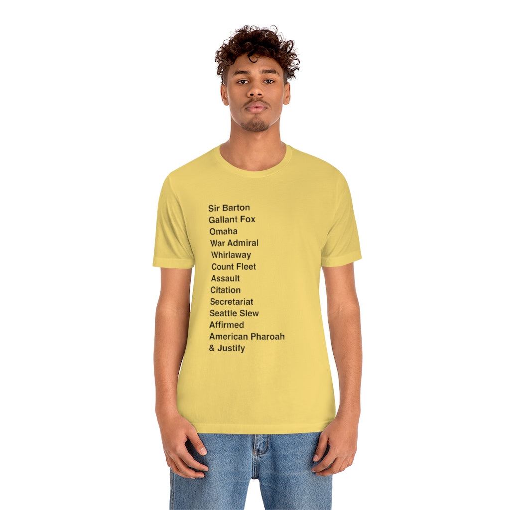 american pharoah t shirt