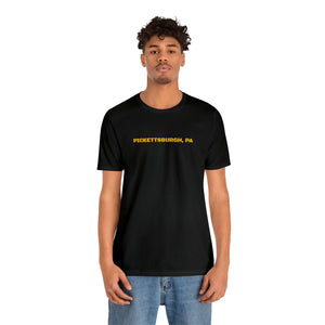 Pickettsburgh Steelers Unisex Jersey Short Sleeve T Shirt