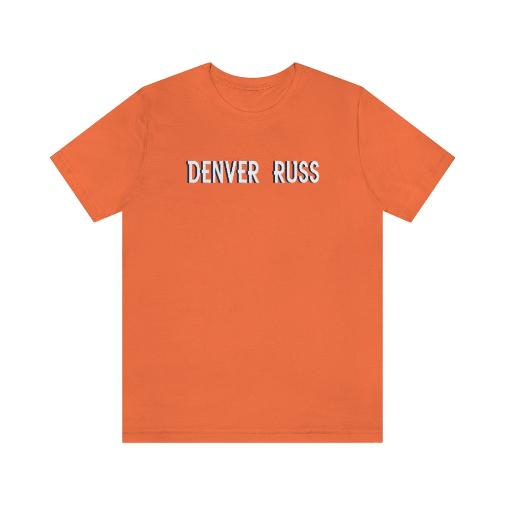 Denver Russ Denver Broncos Unisex Jersey Short Sleeve T Shirt