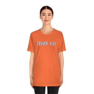 Denver Russ Denver Broncos Unisex Jersey Short Sleeve T Shirt