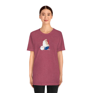 Toronto Blue Jays Men Womens Jersey Short Sleeve Ice Cream Helmet Tee Shirt