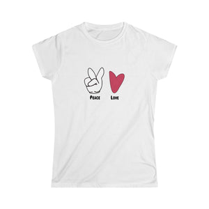 Peace and Love Women's Tee