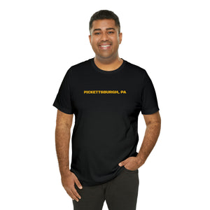 Pickettsburgh Steelers Unisex Jersey Short Sleeve T Shirt