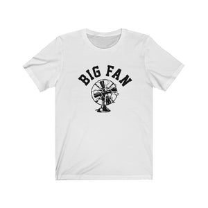 Big Fan Mens Womens Jersey Short Sleeve T Shirt Pun Dad Jokes 2020