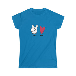 Peace and Love Women's Tee