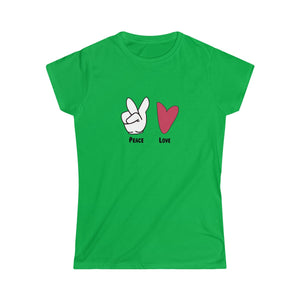 Peace and Love Women's Tee