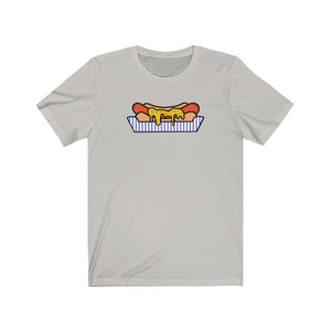 New York Baseball Hot Dog Unisex Jersey Short Sleeve T Shirt Bronx