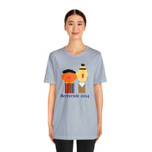 Load image into Gallery viewer, Bernie Bert Ernie 2024 Short Sleeve Election T Shirt 2024 Sanders