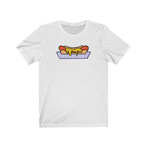 New York Baseball Hot Dog Unisex Jersey Short Sleeve T Shirt Bronx