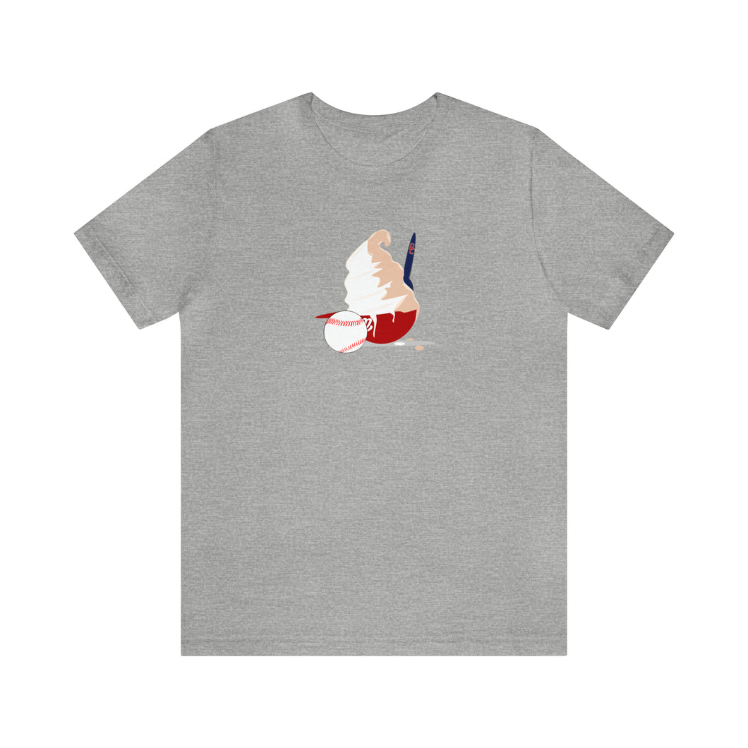 Washington Nationals Unisex Triblend Ice Cream Helmet Tee Shirt