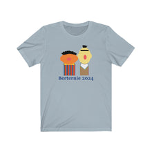 Load image into Gallery viewer, Bernie  Bert Ernie 2024 Short Sleeve Election T Shirt 2024 Sanders