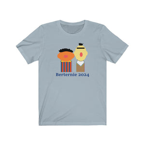 Bernie  Bert Ernie 2024 Short Sleeve Election T Shirt 2024 Sanders