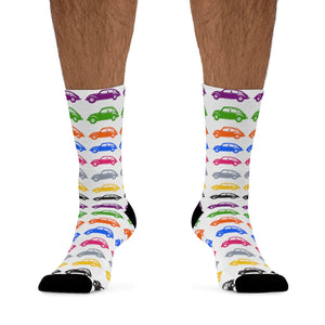 VW Beetle Bug Car Socks