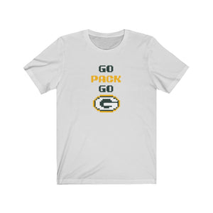 Go Pack Go Unisex Jersey Short Sleeve T Shirt Green Bay Packers