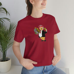 Kansas City Burger Chiefs Coach Mens Womens T Shirt