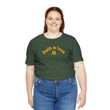 Load image into Gallery viewer, Faith in Love Green Bay Unisex Jersey Short Sleeve T Shirt